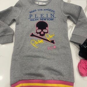 Philipp Plein Kids Sweatshirt Dress